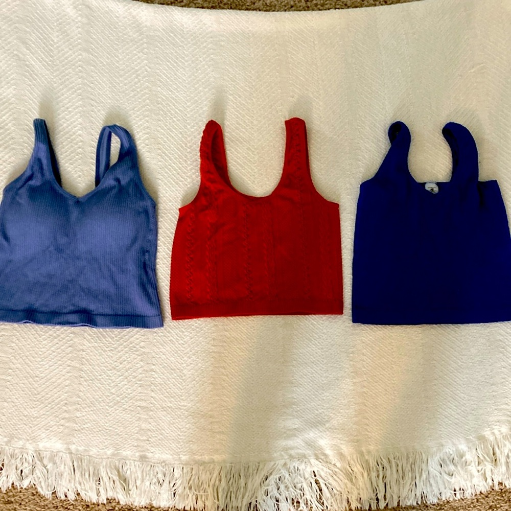 Tanks that show a little midriff, but not too much!